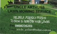 Uncle Arthurs Handyman And lawnmowing Services