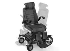 Vertical Lift Assist Standing Electric Wheelchair With Adjustable Seat and Backrest Rotation