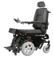 Standing Wheelchair Electric Mobility Aid With Back and Footrest Electrically Adjustable OPTIMUM