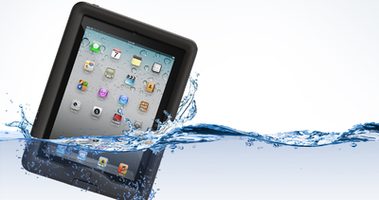 Waterproof cases for iPads, phones