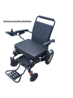 Bariatric Electric Folding Lightweight Wheelchair 180kg Capacity on Sale Extra Wide Seat