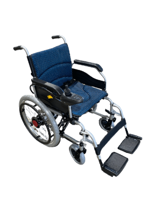 Electric Wheelchair With Manual Self Propelled Heavy duty 125 kg capacity